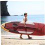 Pesoncarl Tampon de Traction de la Planche de Surf, Pad de Traction de Surf EVA de 36x15 Pouces Non glissé, padboard de Surf Noi