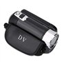 Socobeta Caméscope Numérique Caméra Vidéo Caméscope 16x HD 32g Carte Mémoire Externe Rotation de 270°(Le Noir)