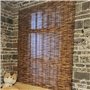 LJDJRHXH Rideau Bambou Naturel Store Enrouleur Bambou Extérieur Intérieur, 30-160 cm Largeur Store Enroulement Romains Occultant