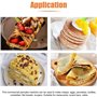LMYYDES Crêpière Commerciale 3KW Crêpière électrique 50-300 ℃ Crêpière avec Plaque chauffante de 15,7 Pouces Crêpe Plaque de Cui