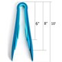 3 Pcs/Set Multifonctionnel Pince En Silicone Alimentaire De Cuisine En Plastique Pain Pinces Non-slip Cuisson Clip Pince BARBECU