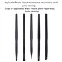 Ensemble de Brosses de Nettoyage de Montre, Brosses de Nettoyage pour Mouvement de Montre-bracelet Petites Pièces Brosse Doux av