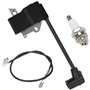 MEXWLOP Bobine d'allumage de rechange for Sti-hl FS75 FS80 FS85 FC85 HT70 HT75 HL75 HL75K HS75 HS80 HS85 KM85 Taille-haie Taille