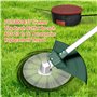 Szwaldaper Fil de Coupe F016800431 for débroussailleuses Bosch AFS 23 à 37, Bobine de Fil avec Couvercle de Bobine F016F04841 et