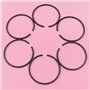 XEBRAD 6 pièces Lot de Segments de Piston, for FC55 FC75 FC85 HL45 HL75 KM55 KM85 MM55 Outil de Coupe Moteur pièce de Rechange 3