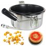 XJKLBYQ Nostalgia Popcorn Maker 8oz Machine de Fabricant de Pop-Corn électrique Anti-scorche avec Maker de Pop-Corn Convivial po