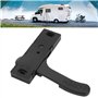 Loquet de Porte Moustiquaire Kit de Serrure de Porte Moustiquaire en Alliage de Zinc Pour Caravane de Camping-car