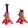 PSFDEWT RC Car Support de Voiture Hauteur réglable Mini Le Support de Simulation modèle Cadre réparation Voiture 1pair 3 Tonne R