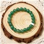 Philip Jones Bracelet à breloques en pierres précieuses d'aventurine verte Dream Catcher