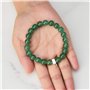 Philip Jones Bracelet à breloques en pierres précieuses d'aventurine verte Dream Catcher