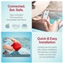 Système d'Alarme de Piscine BCONE® par Lifebuoy® | Certifié ASTM F2208 | Alarmes de Sécurité Bruyantes sur Unités de Maison et P