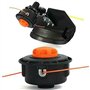 Jodriva Accessoires for tête de Fil Double for débroussailleuse Fuxtec Bobine de Tondeuse à Gazon