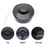JOVERI Tête de coupe-bordures universelle, lot de 4 têtes de rechange for débroussailleuse à essence, double fil, débroussailleu