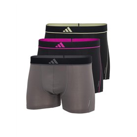 adidas Herren Unterwäsche Boxershorts 3er Pack-Trunk (3pk) -Active Micro Flex Eco Caleçon Boxeur