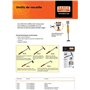 Bahco Serfouette Panne et Fourche 435mm P277