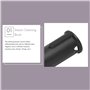 Rynplex Tête de buse d'arrosage à Brosse Fendue for Nettoyeur à Vapeur KARCHER, for SC1/SC2/SC3/SC4/SC5 Brosse de buse à Fente f