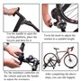 lwjunmm Home Trainer pour vélo,Support pour vélo d'entraînement Pliable,Support d'Entraînement pour Vélo,Home Trainer pour Roues