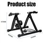 Home Trainer pour vélo Support entraînement vélo Magnétique Pliable Réglable pour Roues