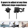 lwjunmm Entraîneur de vélo Stationnaire,Home Trainer pour vélo Support entraînement vélo Magnétique Pliable Réglable pour Roues 