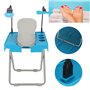 Entatial Repose-Pieds de pédicure antidérapant, Support de Pied de pédicure Rangement Facile pour Les Femmes pour la Maison pour