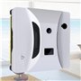 RayGenius Robot Nettoyeur De Vitres Lave-Vitres éLectrique RéServoir d'eau 40ml Auto Spray Smart Glasses Cleaning Wiper Remote C