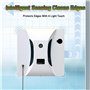 RayGenius Robot Nettoyeur De Vitres Lave-Vitres éLectrique RéServoir d'eau 40ml Auto Spray Smart Glasses Cleaning Wiper Remote C