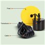 Détecteur de poisson Portable, Sonar filaire, alarme pour la profondeur de la pêche, sondeur avec écho, écran couleur, visuel fi