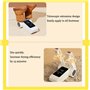 smafoseedding Sèche-chaussures intelligent, sèche-chaussures électrique, sortie d'air extensible, équipé de deux serviettes de n