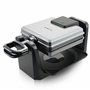 Emerio WM-110984.4 Gaufrier rotatif pour 4 gaufres belges en même temps, avec fonction rotative professionnelle, plaques antiadh