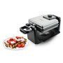 Emerio WM-110984.4 Gaufrier rotatif pour 4 gaufres belges en même temps, avec fonction rotative professionnelle, plaques antiadh