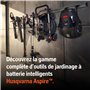 Scie à Élaguer Husqvarna Aspire™ P5-P4A. Mini tronçonneuse à batterie avec batterie et chargeur, tronçonneuse à haute performanc