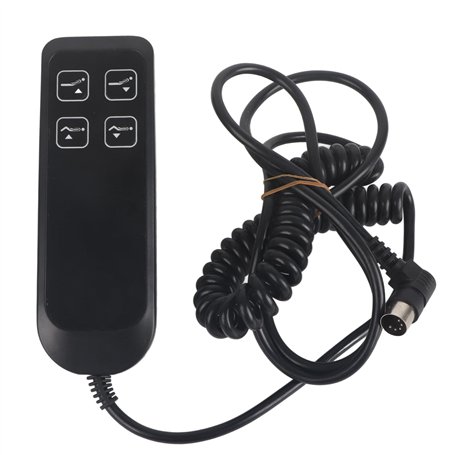 Interrupteur Inclinable électrique SK-04-2 Actionneur Commande Manuelle Lit électrique Télécommande sans Fil Régulateur de Levag