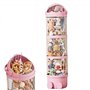 CAKEEYUM Tube de Stockage d'animaux en Peluche 51x11 Pouces Rangement de Jouets Pet Transparent Zoo Animal en Peluche Rangement