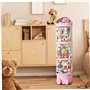 CAKEEYUM Tube de Stockage d'animaux en Peluche 51x11 Pouces Rangement de Jouets Pet Transparent Zoo Animal en Peluche Rangement 