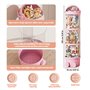 CAKEEYUM Tube de Stockage d'animaux en Peluche 51x11 Pouces Rangement de Jouets Pet Transparent Zoo Animal en Peluche Rangement 