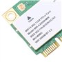 Carte WiFi sans Fil, Carte Réseau sans Fil Double Bande AX200HMW 2.4G/5G, 2974M WiFi6 Bluetooth 5.2 Mini Carte sans Fil PCI-E, 8