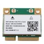 Carte WiFi AX210HMW, Module sans Fil Wi-FI 6E 5374M Extensible Jusqu'à 6 GHz MU-MIMO Carte Réseau Interne Tri-Bande avec Bluetoo