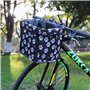 Panier Avant Amovible En Toile Pour Vélo