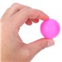 Shanrya Lot de 6 balles de Jeu en PVC - Décoration de Jeu pour la Maison - Accessoire de Raquette de Plage en Plein air (Rouge, 