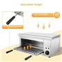 Gril à Steak éLectrique 2000 W, Appareil à Fondre Le Fromage En Acier Inoxydable - Plaque De Cuisson Automatique Pour Poissons E