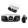 Compasse automobile, véhicule 3-en-1 Véhicule 3 en 1 Compasse, thermomètre et hygromètre Auto Accessoires intérieurs pour la nav