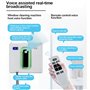 HENGCMM Robot Lave-vitres, Robot électrique pour Nettoyage de fenêtre avec télécommande, Lave-vitres avec réservoir d'eau, téléc