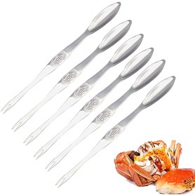 EQLEF Pics de fourchettes de Fruits de mer