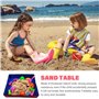 Plateau de Sable Gonflable pour Les activités - Plateau de Sable Amusant Toys sensoriels, Jouets éducatifs pour Enfants