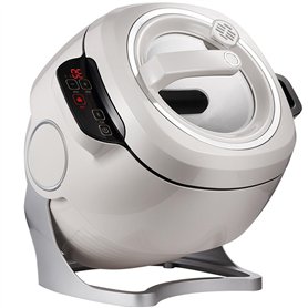 Robot Culinaire Automatique - Wok Électrique 360° Rotatif avec Technologie Induction Triple