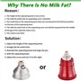 Centrifugeuse éLectrique 50 L/H pour Lait Entier – Obtenez Une Onctuosité Parfaite ! pour Le Beurre, la CrèMe et Le Lait éCréMé 