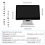 grand écran tactile LED 15