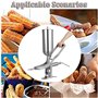 remplisseuse de churros en acier inoxydable avec 4 tuyau