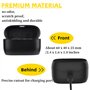 Boîtier de Compatible avec Elite 75t, Elite Active 75t, Boîtier de Chargeur D'écouteurs Bluetooth de Remplacement avec Batterie 