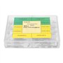 RTLR Goupille de Tube Crantée pour Montre, Kit d'assortiment de Pièces de Réparation, Goupille de Tube de Remplacement Portable 